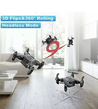 4DRC V2 Mini Drone : RC Foldable Nano Drone Pocked Quadcopter Remote Control