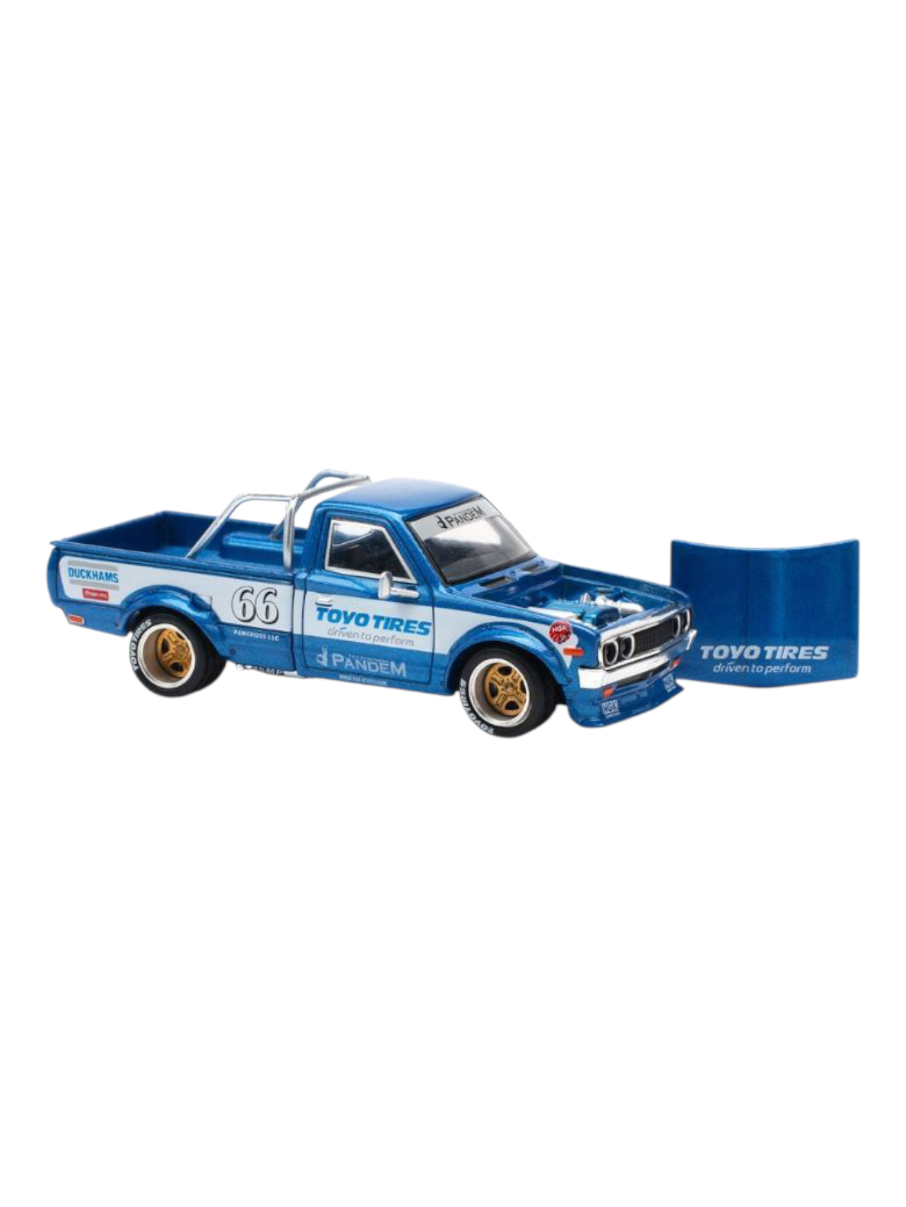 Pop Race PR64-217 Pandem Datsun 210 1:64 Scale