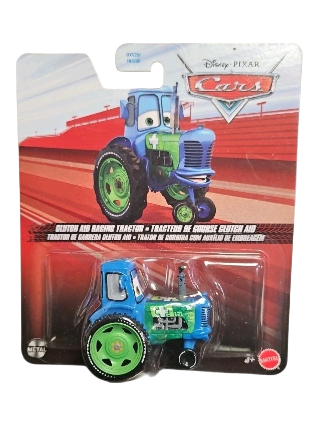 Disney Pixar cars 'Clutch Aid Racing Tractor Imported 1:64 Scale