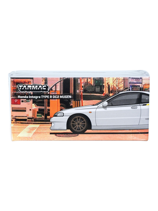 Tarmac Works Honda Integra TYPE R DC2 MUGEN Miniature Car 1:64 Scale - Stylish & Detailed Model