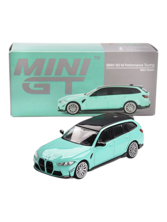 Mini GT BMW M3 Performance Touring (Mint Green) Code-897 1:64 Scale