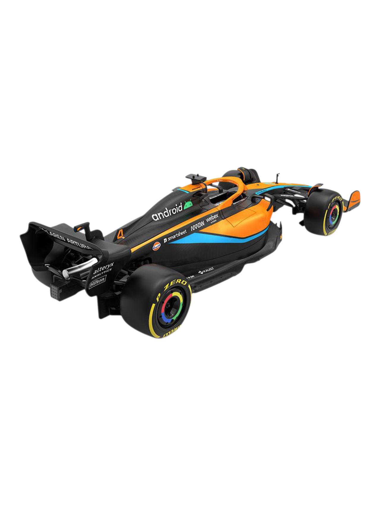 Rastar Mclaren Formula 1 F1 MCL 36 2022 Emilia Romagna Grand Prix Remote Control Car