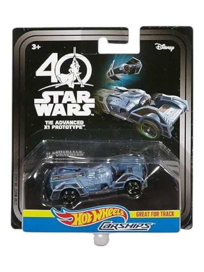 HotWheels Star Wars Carships 40th Anniversary Tie Advanced X1 Prototype Imported Mainline