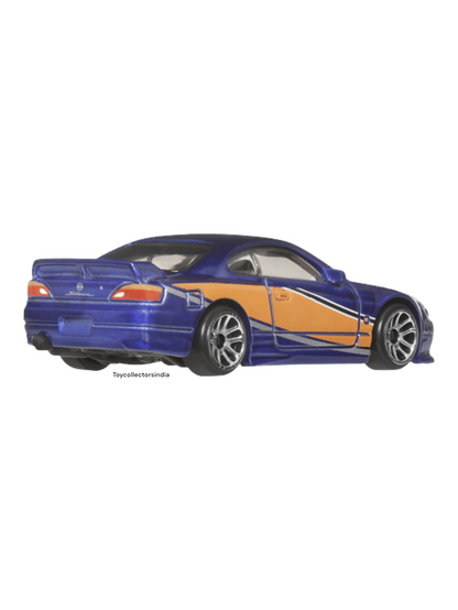 HotWheels Silver Series The Fast And Furious Tokyo Drift Nissan Silvia ( S15  ) Imported Card Art 1:64 Scale