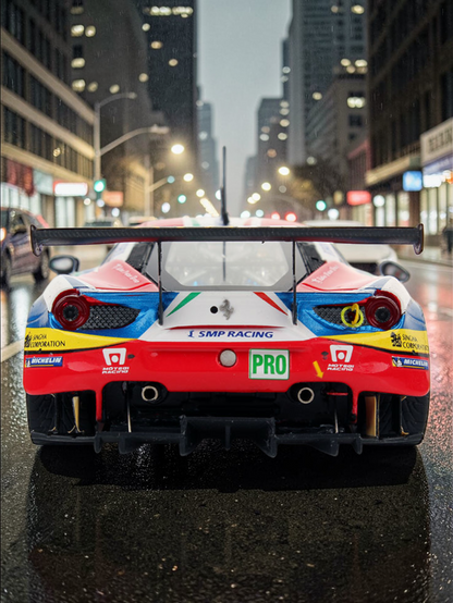 Tarmac works Ferrari 488 GTE Racing Diecast Model 1:64 Scale|Premium Collectible Car