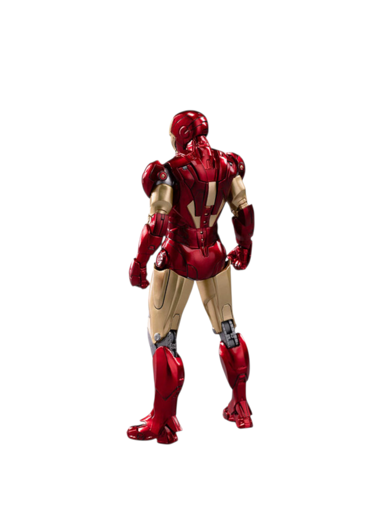 Marvel Studio Infinity Saga ZD Toys Iron Man 2 MK6 Luminous Version Imported 1:10 Scale Collections