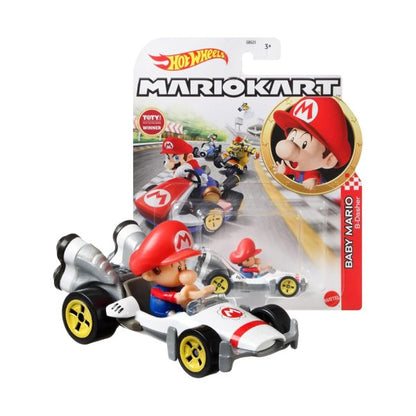 HotWheels Mariokart series Baby Mario B - Dashera / Intrepide Imported 1:64 Scale