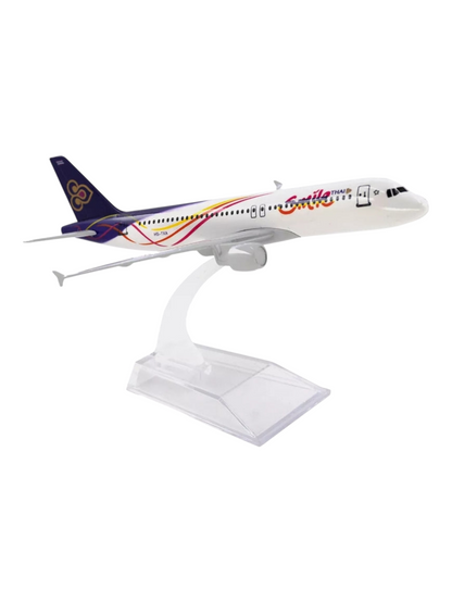 Aircraft Model Airbus A320 Thai Smile 16 CM (Code-119)