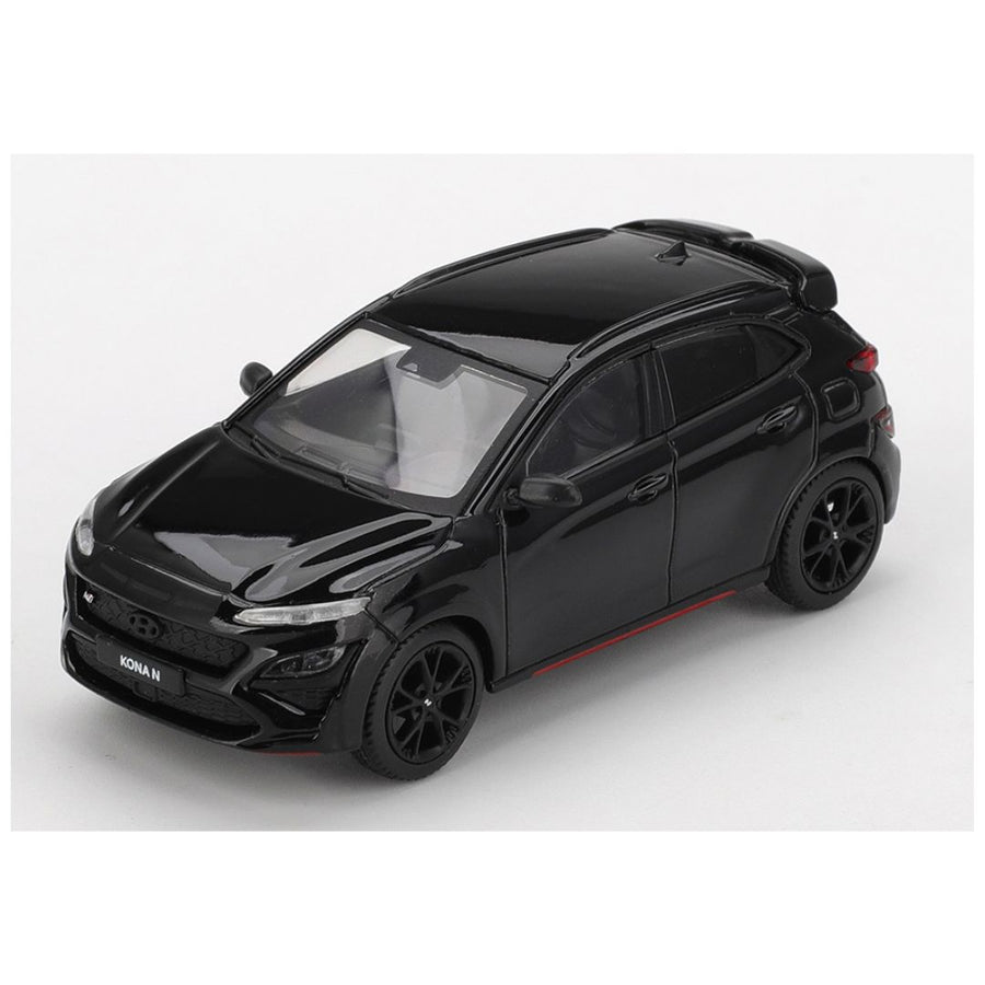 Mini GT #1206: Hyundai KONA N Phantom Black Imported 1:64 Scale Diecast