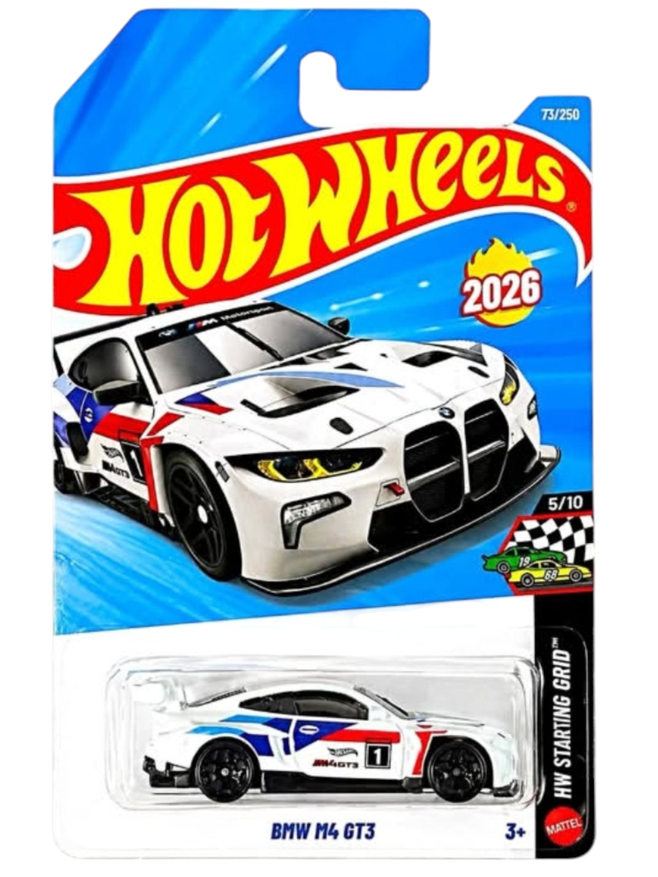 HotWheels"BMW M4 GT3" Imported Mainline 1:64 Scale