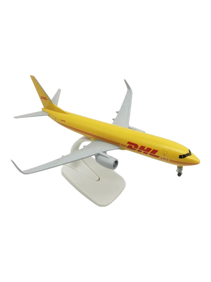 DHL Cargo Aircraft 1/400 Simulation Diecast Boeing 737 800 Diecast & Toy vehicles
