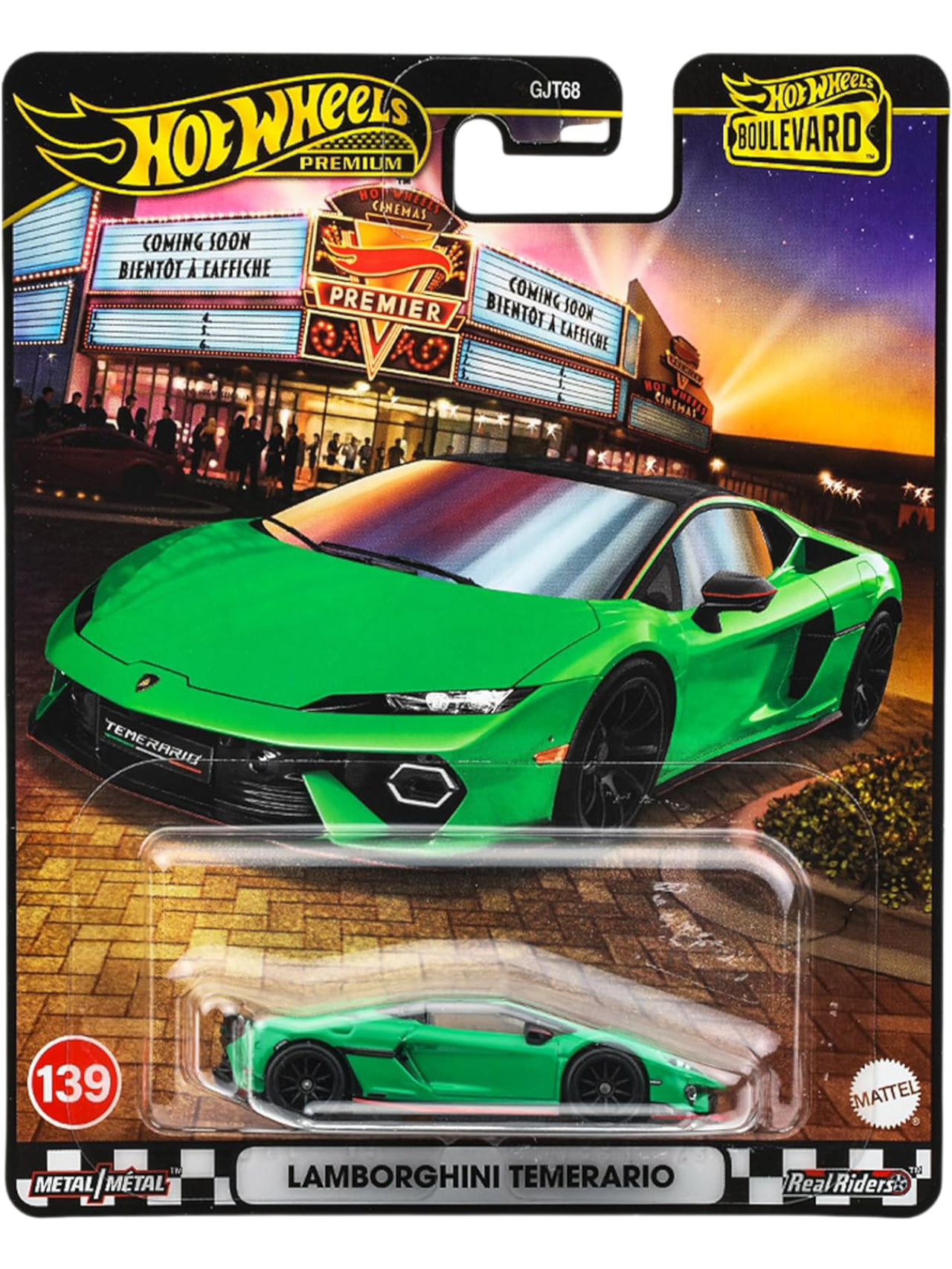 Hotwheels Boulevard Lamborghini Temerario Imported Premium 1:64 Scale JBL09