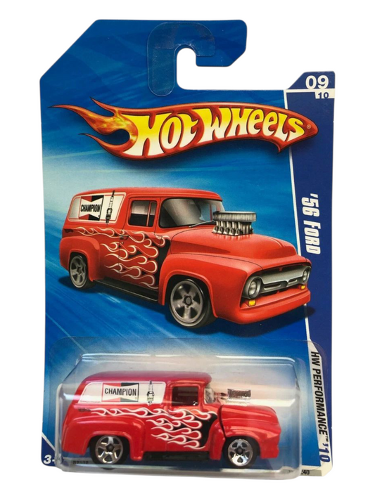 HotWheels 56 Ford Imported Mainline 1:64 Scale (Creased Card)