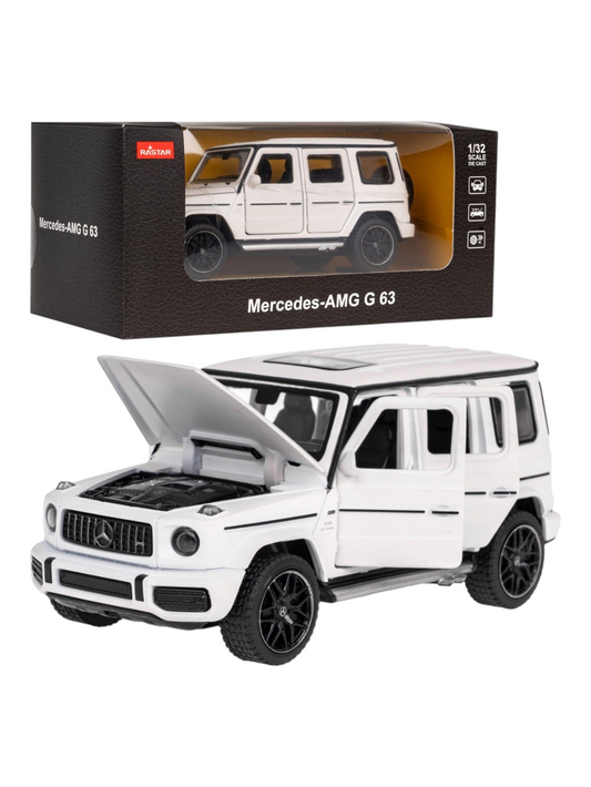 Rastar Mercedes - AMG G 63 1:32 Scale Diecast Model Opening Parts Front Door, Bonnet / Hood Aur Rear Hatch , light Front Headlight.