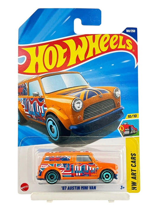 Hotwheels '67 Austin mini van imported mainline 1:64 Scale