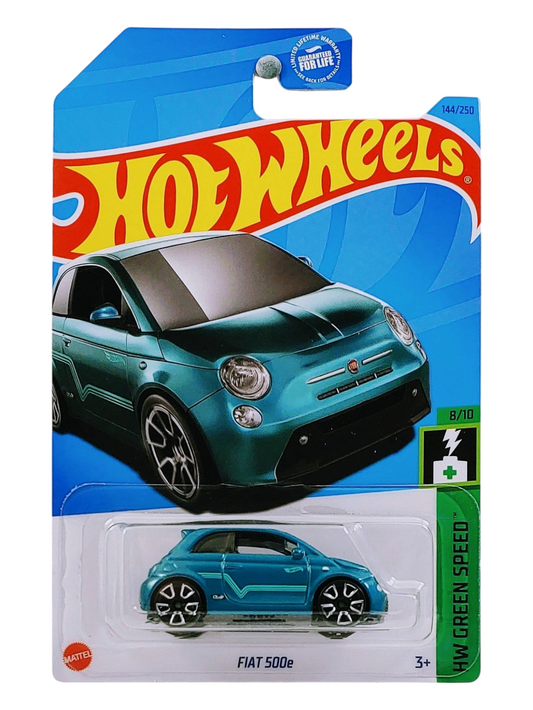 HotWheels Fiat 500e Imported Mainline 1:64 Scale