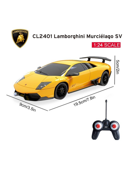 Lamborghini Murcielago SV Remote Control Car 1:24 Scale (Official Licensed Product)