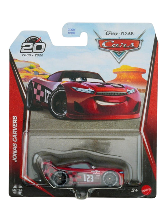 Disney Pixar Cars 20th Anniversary Core 'Jonas Carvers' Diecast Car Model Asst. GKB22