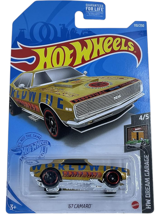 HotWheels 67 Camaro Imported Mainline 1:64 Scale GTC53-M7C5