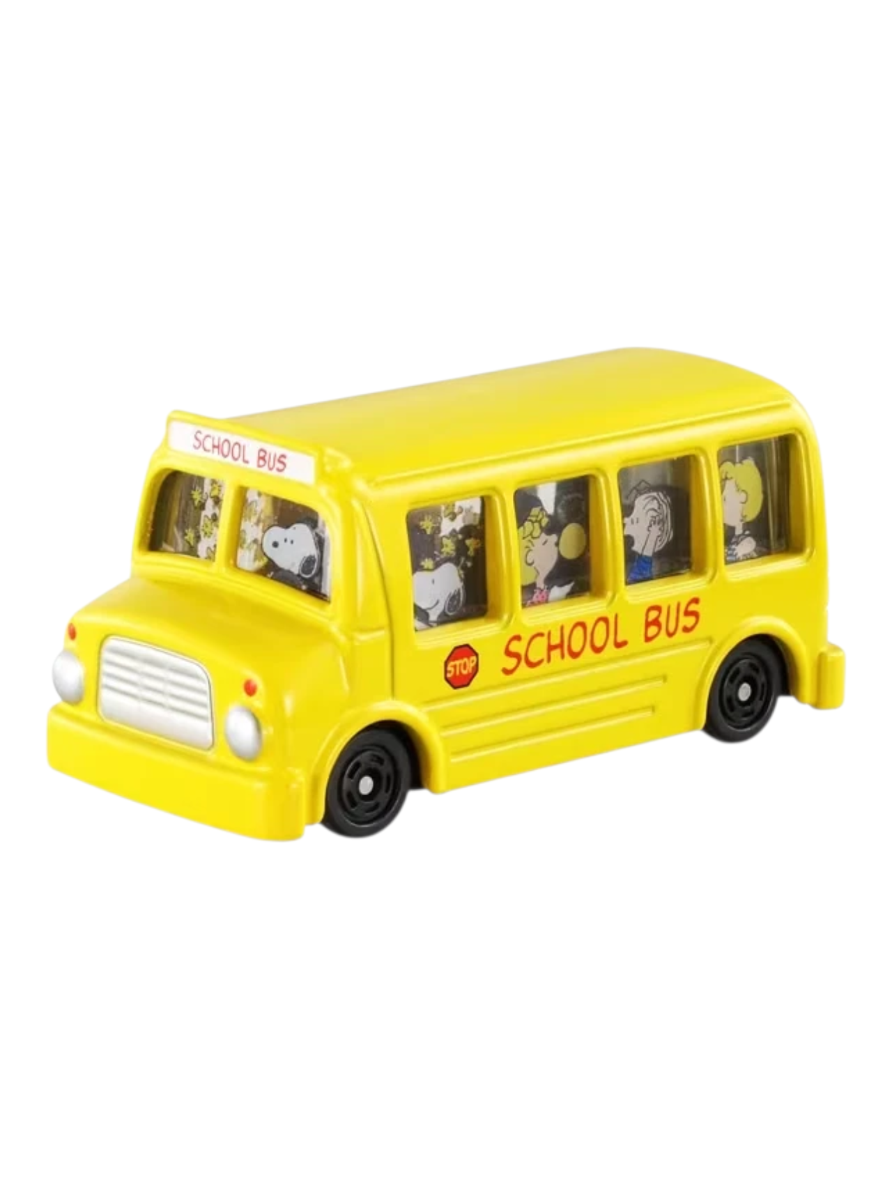 Tomica Takara Tomy Tabekko Doubutsu Dream Tomica School Bus Diecast Model No 154 .