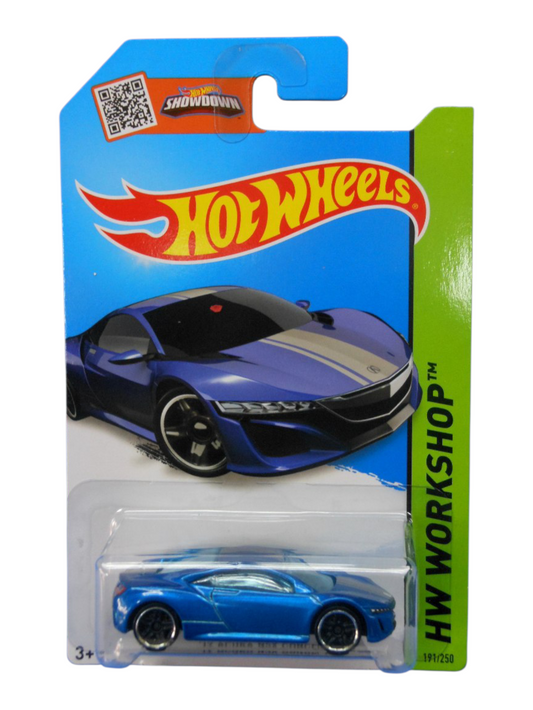 HotWheels 12 Acura NSX Concept Imported Mainline 1:64 Scale (Blister  Damage)