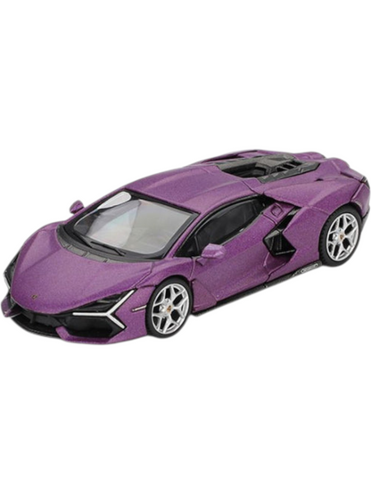 Mini GT #1121: Lamborghini Revuelto Viola 30th Matte 1:64 Scale