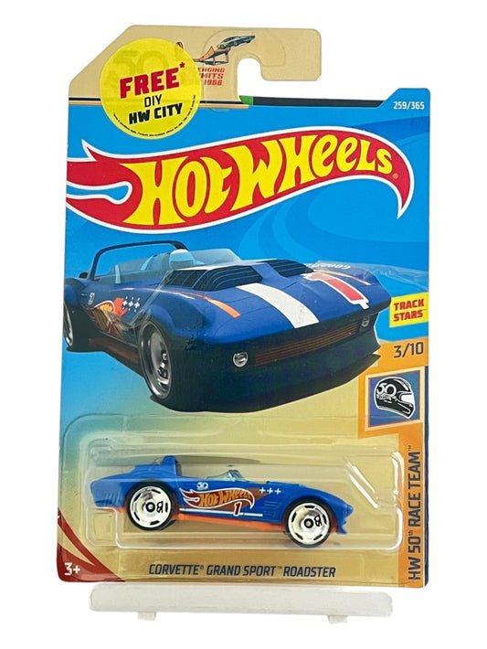 Hotwheels corvette grand sport roadster imported mainline 1:64 Scale