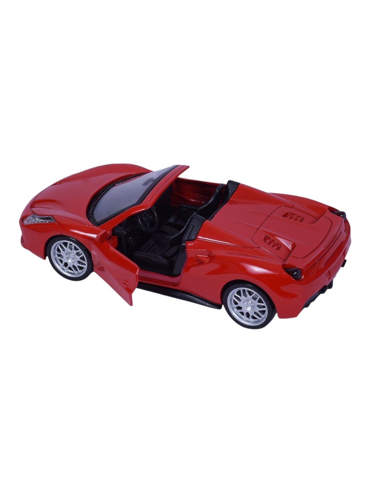 Road Burner Metal Racers Porsche 918 Spyder Pull Back Car