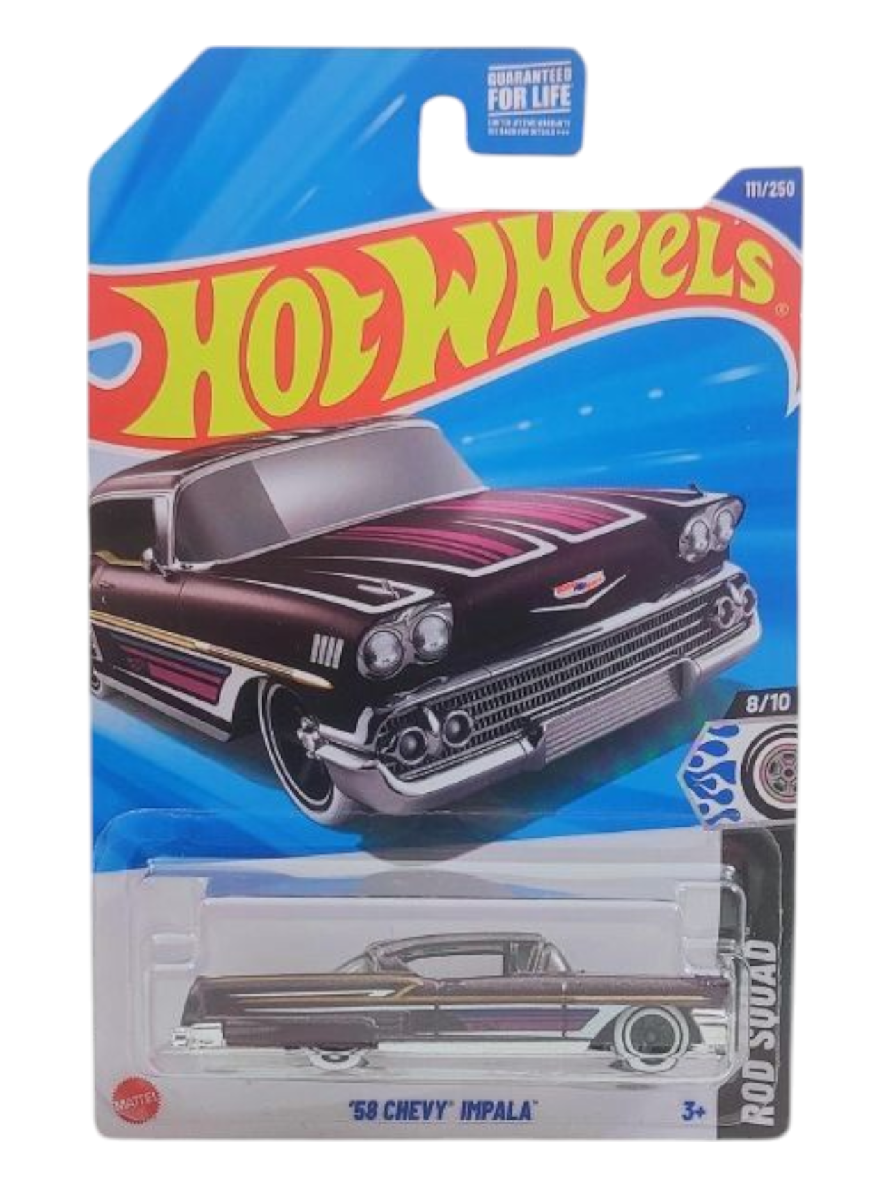 HotWheels 58 Chevy Impala Imported Mainline 1:64 Scale
