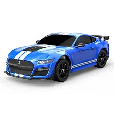 MJX RC Hyper Go 10306 Ford Mustang Shelby GT500 2.4G 4WD Sport Rally Drift RC Car Brushless High Speed Vehicle Models Imported 1:10 Scale speeds up to 47 km/h Remote Control Car