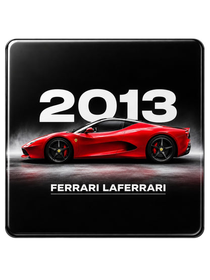 Ferrari Heritage Series Fridge Magnet – Premium Metal Car Magnet | F40, F50, Enzo, LaFerrari, 488 Pista, F80 & 288 GTO Designs
