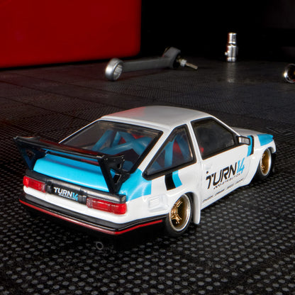 HotWheels Elite 64 Toyota Corolla Levin (AE86) Custom Imported Premium rlc 1:64 Scale (With Protector)