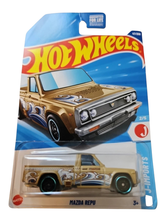 HotWheels mazda repu Imported Mainline 1:64 Scale HYW98-N7C5