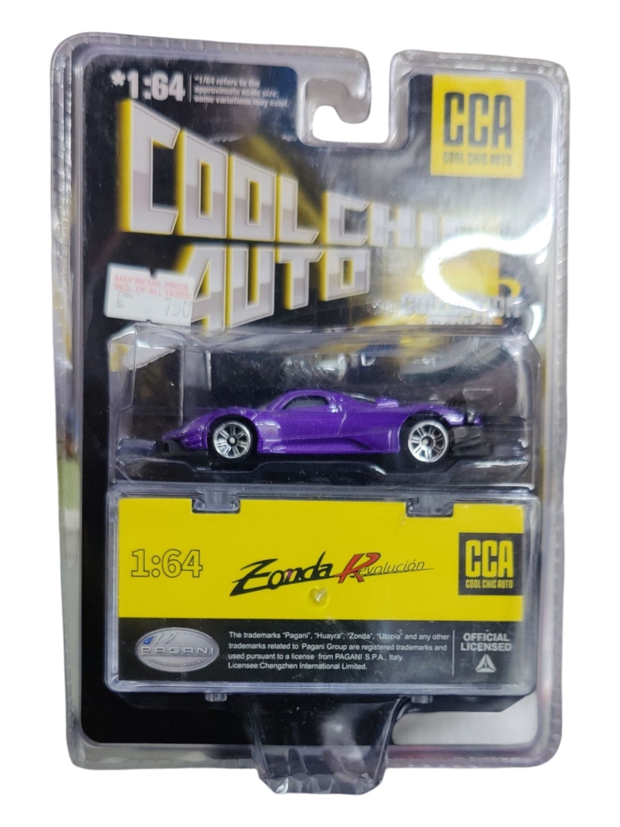 CCA Collection Series Pagani Revolution 1:64 Scale (With Acrylic Case)