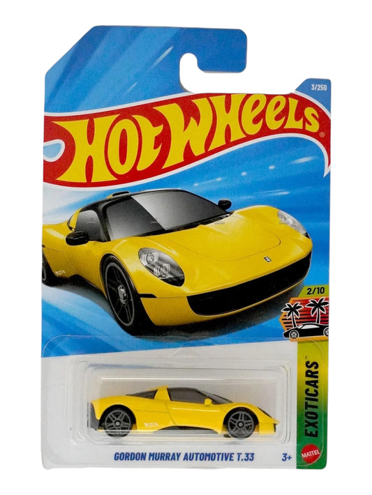 Hotwheels gordan Murray automotive t.33 imported mainline 1:64 Scale