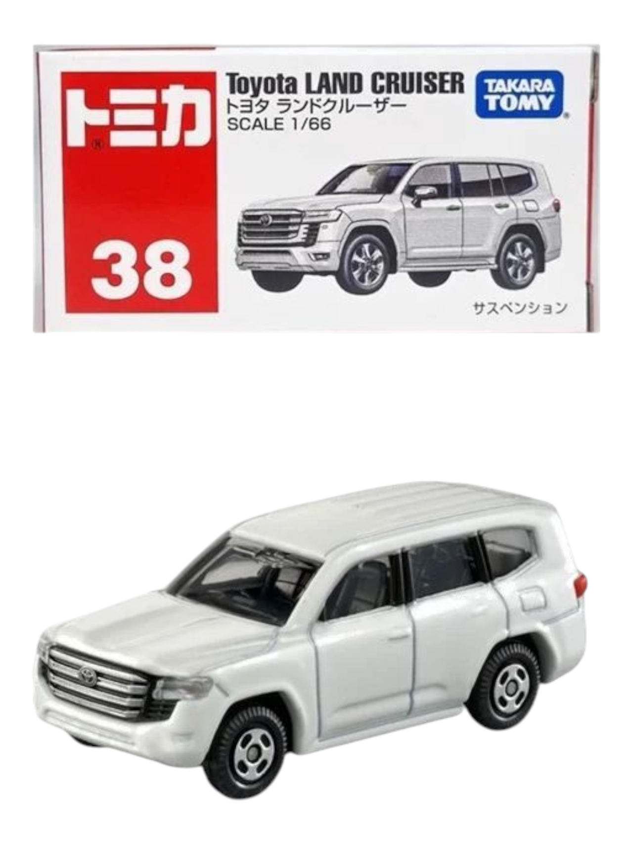 Takara Tomy Tomica Toyota Land Cruiser 1:66 Scale