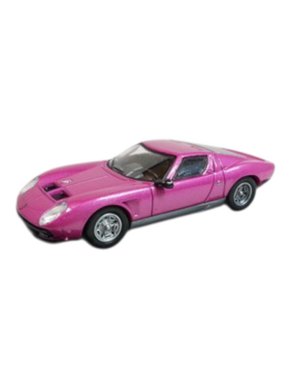 Kyosho CVS Mini Car Collection Vol. 55 Secret Lamborghini 4 Miura Jota Purple Metallic 1:64 Scale