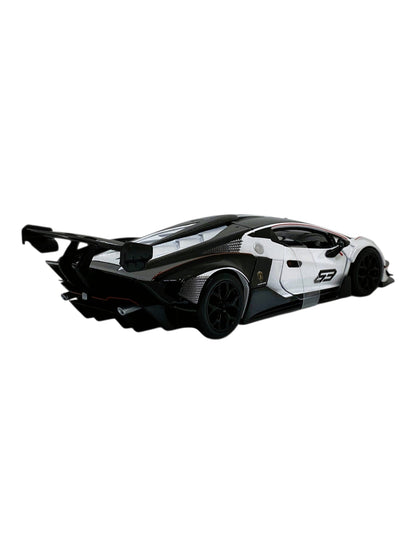 Bburago Lamborghini Essenza SCV12 Model Car 1:24 Scale Moving Doors White/Black
