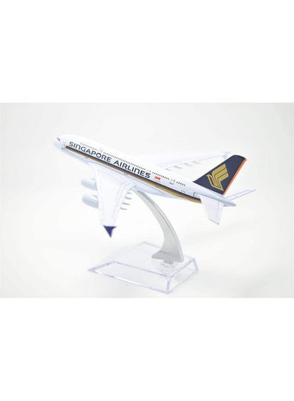 Aircraft Model Diecast Alloy Metal Singapore Airlines/Airways Airbus A380 16 cm (Code-111)