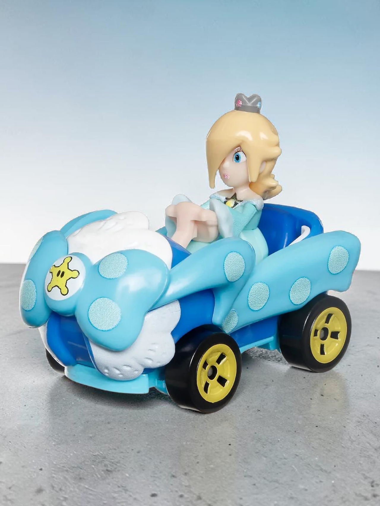 HotWheels Mariokart series Rosalina Birthday Girl Imported 1:64 Scale