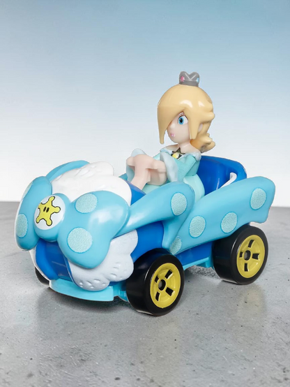 HotWheels Mariokart series Rosalina Birthday Girl Imported 1:64 Scale