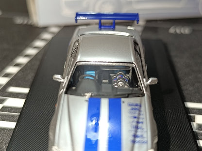 Nissan Skyline GT-R R34 C-West Imported 1:64 Scale