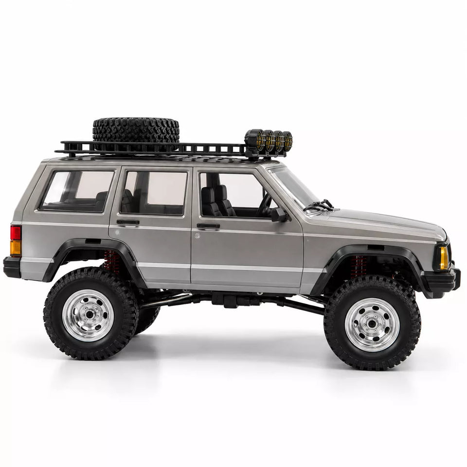 Hobby Grade RC Crawler Off-Road Truck with 2.4GHz Remote, LED Lights & Rechargeable Battery 1:12 Scale Remote Control Truck