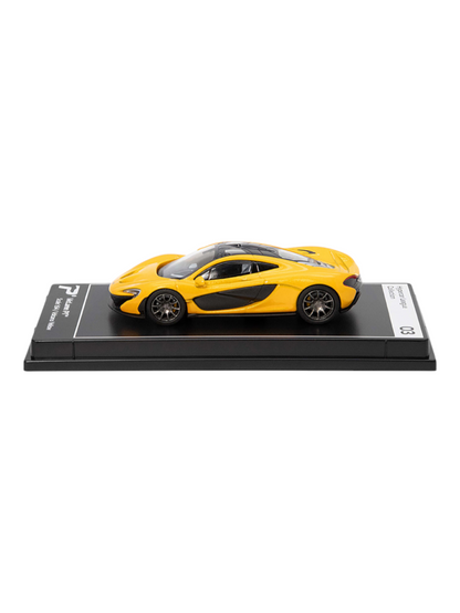 Postercars Hypercar League Collection Mclaren p1 1:64 Scale / Yellow Volcano (No 03)