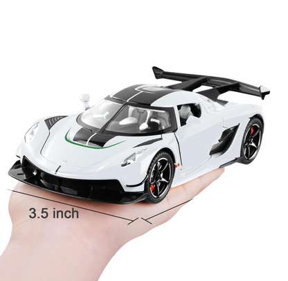 XQT Koenigsegg Jesko Alloy Car Simulation Die-Cast Model 1:22 Scale