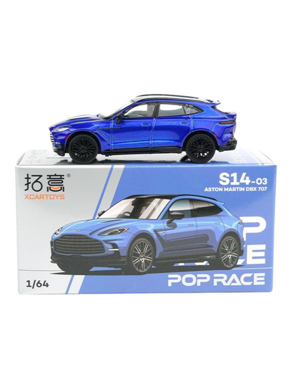 Xcartoys Pop Race Aston Martin DBX 707 S14-03 1:64 Scale
