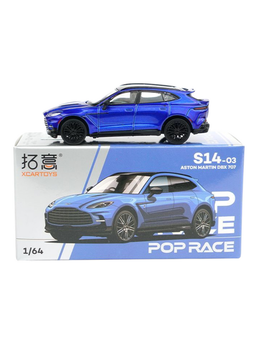 Xcartoys Pop Race Aston Martin DBX 707 S14-03 1:64 Scale