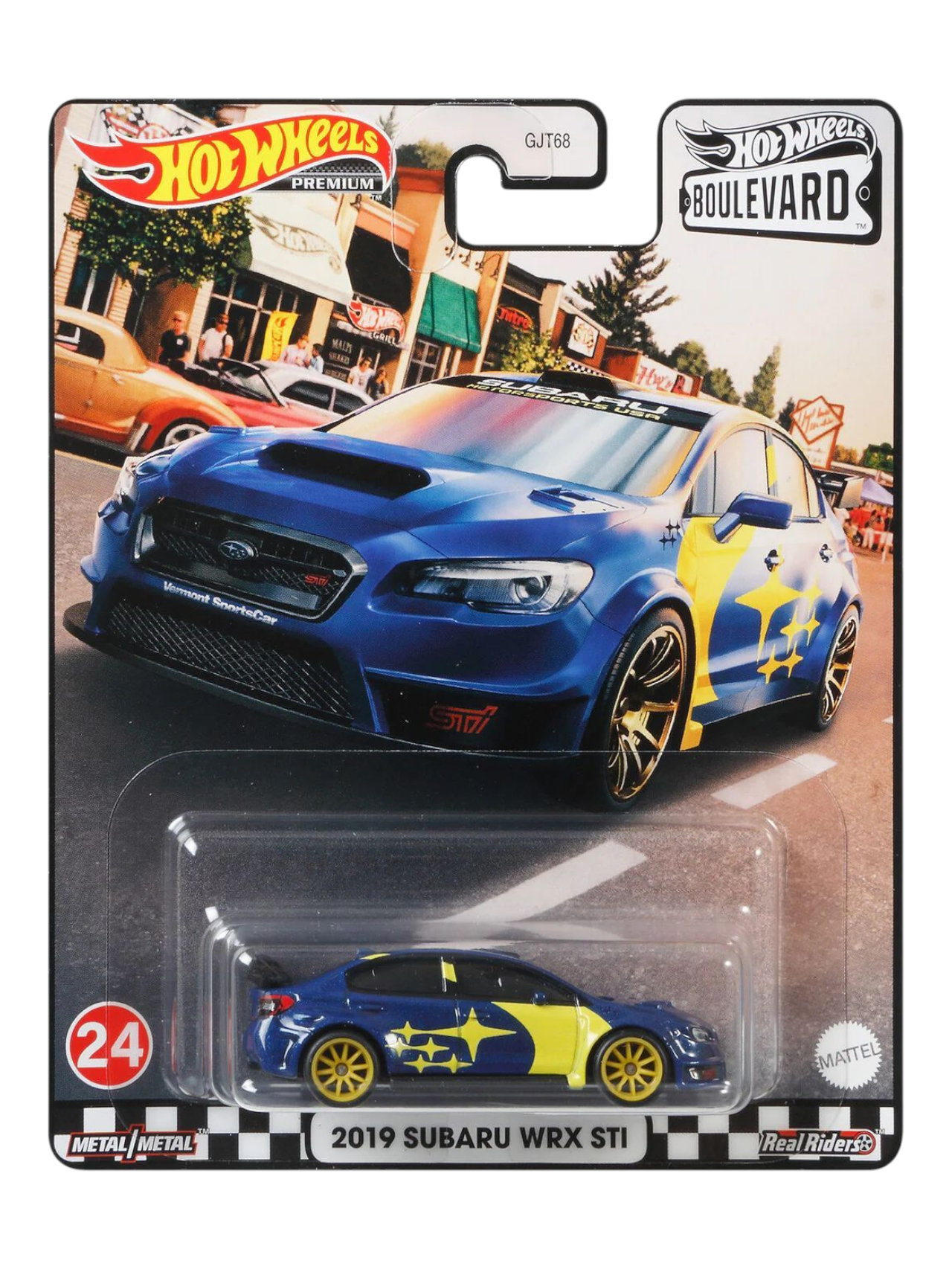 HotWheels Boulevard 2019 Subaru WRX STI Imported Premium 1:64 Scale