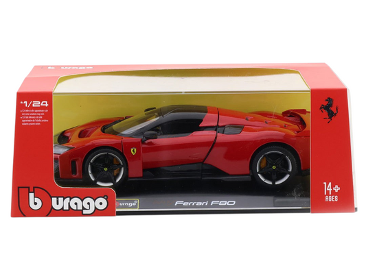 Bburago 'Ferrari F80 With Acrylic Case Imported 1:24 Scale Diecast Model