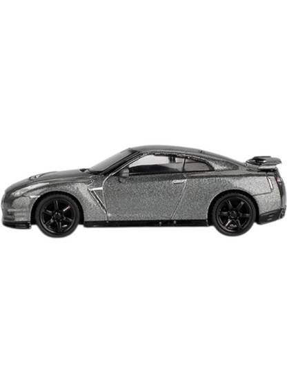 Mini GT #1089: NISSAN GT-R 2013 Dark Metal Gray (NISMO R35 CRS Version)